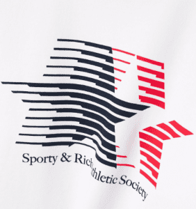 Sporty & Rich And Adidas Originals Printed Cottonjersey Sweatshirt - Women - White Tops - XS